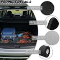 thumbnail image 5 of POLERO Duty Car Cargo Mat 29" x 39", Blue Butterfly Floral Print Practical Cargo Cover Non-Slip Backing Trunk Protector Mat for Vehicle Interior, 5 of 6
