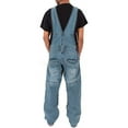 thumbnail image 6 of Vividxx Mens Casual Pants Versatile Overalls Male Denim Suspenders Fashion Pocket Baggy Jeans Solid Color Male Overall Jean Romper Trousers Classic, 6 of 6