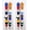 4 Straps - up to 72 Caps, variant on General Cap Rack | Over-The-Door Hat Organizer | Nine hooks holds 9-18 Caps | Baseball Cap Rack for Door | 1 Strap | Black
