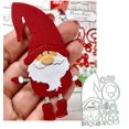 thumbnail image 4 of Troquel de Corte Metálico Annchaos Papá Noel 10x8 cm, 4 of 6