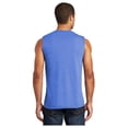thumbnail image 2 of District Men's V.I.T. Sleeveless Muscle Tank Top Royal Frost Large, 2 of 4