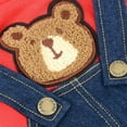 thumbnail image 5 of Pet's four leg thickened autumn and winter clothes Dog's four leg jeans suspenders, 5 of 6