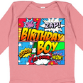 thumbnail image 4 of Inktastic Birthday Boy Comic Book Boys Long Sleeve Baby Bodysuit, 4 of 5