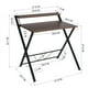 thumbnail image 3 of Escritorio de Estudio Mesa de Laptop Marron FurnitureR moderno, 3 of 5