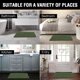 thumbnail image 2 of 1pc Luxury Loden Color Shaggy Bath Mat - Soft Chenille Plush Rug for Non-Slip Bathroom, Bedroom, and Living Room - Washable Microfiber Rug with Soft Texture, 2 of 4