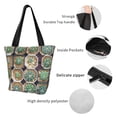 thumbnail image 6 of Fotbe Cactus Garden Pattern Beach Tote,Shoulder Handbag,Spacious Tote Bag,Lightweight Travel Bag,Versatile Shopping Bag, 6 of 9