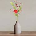 thumbnail image 4 of Binwennn Printemps et Été Journée des Femmes Mariage Roses Fruits Rouges Boutures Décoration Maison Couronne Fleurs Acrylique Eau pour Fleurs Fleurs Forget Not Mariage Île Walk Décorations de Scène de Mariage Mariage, 4 of 7