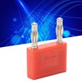 thumbnail image 4 of Double Row Banana Plug, Dual Banana Plug Anti Slip Stable 5PCS  For Speaker Wires Red, 4 of 8