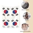 thumbnail image 5 of Women Korean Flag Scarfs Large Warm Soft Shawls Wraps, 5 of 6