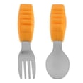 thumbnail image 1 of Shisuyan Toddler Kitchen Utensils Round Handle Short Handle 2 Pcs 3.9x1.1In, 1 of 9