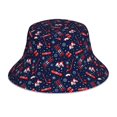 thumbnail image 1 of Fotbe Winter Sports Fun Pattern Sombrero Tipo Pescador con Estampado – Sombrero de Sol de Algodón de Moda para Playa, Golf, Pesca, 1 of 6