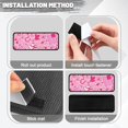 thumbnail image 4 of Yuyamidu American Flag RV Step Covers Cowboy RV Steps Covers Rugs 4 Pack RV Camper Step Covers 19.5" x 7.5" RV Stair Carpet Camper Accessories, Pink, 4 of 7