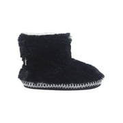 DF by Dearfoams Kids Furry Bootie slippers