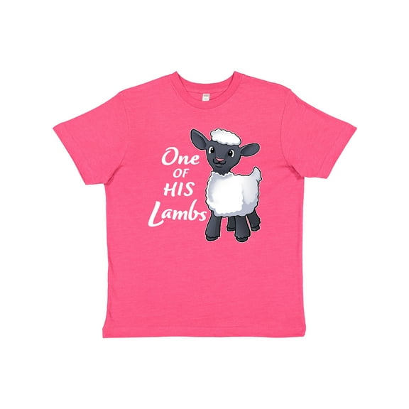 Inktastic One of His Lambs- Easter sheep Youth T-Shirt