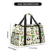 thumbnail image 3 of Fotbe Penguins On The Beach Bolsa de Viaje con Estampado, Bolsa de Fin de Semana para Mujer con Compartimento para Zapatos, Bolsa de Gimnasio con Bolsillo Húmedo, 3 of 7