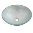 thumbnail image 2 of Fine Fixtures  Modern glass Vessel Round 16 X 16 Silver Silver Finish, 2 of 6
