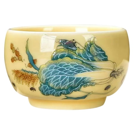 

Tea Cup Vintage Asian Teacup Ceramic Bowl Ceramic Drinking Cup Accessory