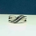 thumbnail image 2 of Silver & Stone Jewels Engagement Band Ring 925 Sterling Silver 2Ct Round Cut Cubic Zirconia, 2 of 4