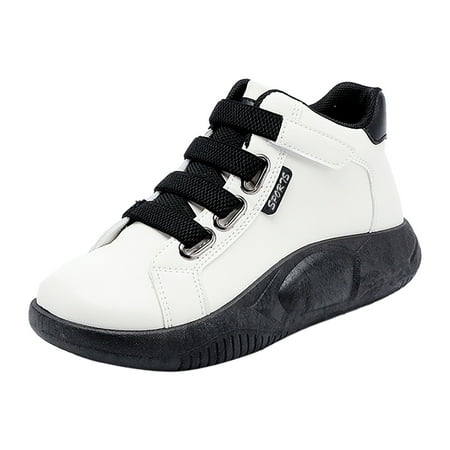 

Qxutpo Women s Fashion Sneakers Hook and Loop Thick Sole Casual High Top Heighten Sport Shoes Sneakers Size 38