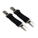 thumbnail image 1 of 2 pinzas ajustables para cinturón elástico de pantalón, para suéter, guantes, ropa de niña Negro, 1 of 5