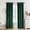 Dark Green, variant on Pleasant Boulevard Velvet Blackout Grommet Thick Curtains, 52" x 84", 2 Panels