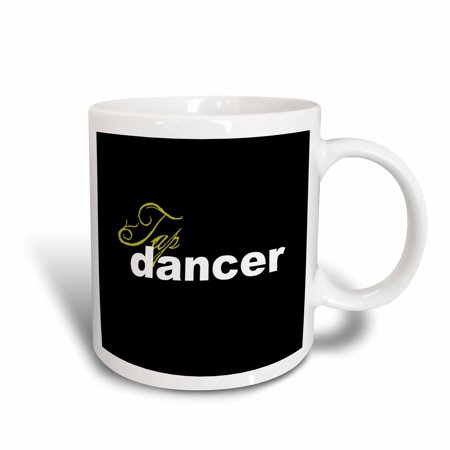 3dRose Tap Dancer, Ceramic Mug, 11-ounce (Best Male Tap Dancers Of All Time)