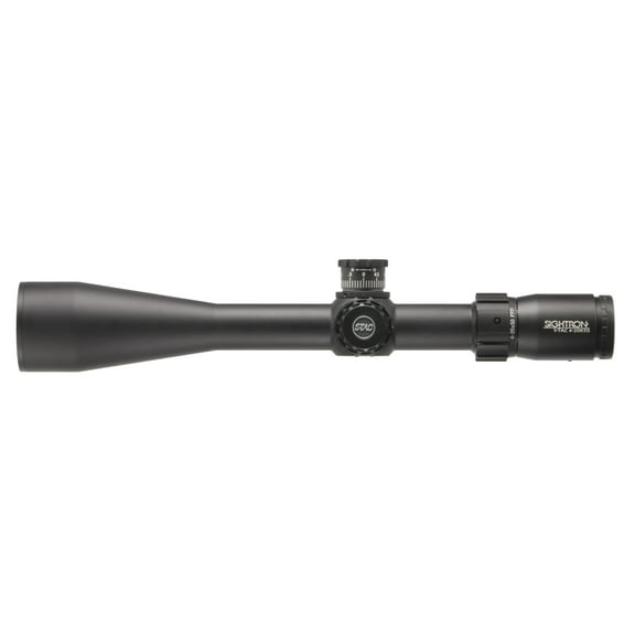 Sightron S-TAC 4-20x50 FFP Riflescope, Zero Stop, Illuminated MOA-3 Reticle, 30mm Tube, Matte Black, Sporting Turrets (S-TAC4-20x50FFPZSIRMOA-3)