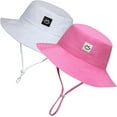 thumbnail image 3 of Baby Sun Hat Smile Face UPF 50+ Toddler Bucket Hat for Boys Girls 0-8Years, 3 of 10