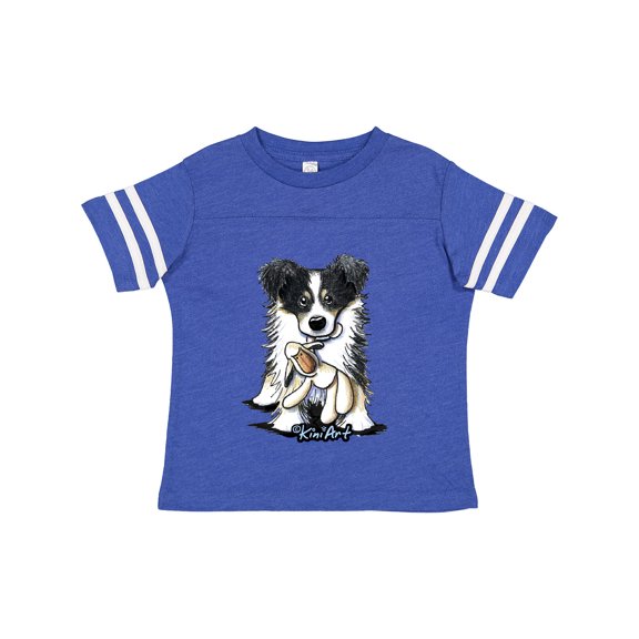 Inktastic Tri-Color Border Collie Boys or Girls Toddler T-Shirt
