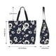 thumbnail image 5 of Balery Cartoon Spaceship Bolsa Tote Estilo Estético con Cremalleras, Bolsa de Hombro, Bolsa de Compras Grande y Plegable, 5 of 8