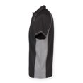 thumbnail image 3 of Finden & Hales - Polo deportivo/de deporte transpirable Modelo Piped Sports para hombre/caballero - Verano/ Deporte (Negro / Gris pistola), 3 of 3