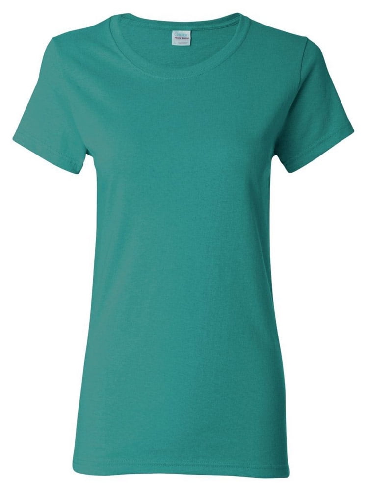 Gildan - Gildan 5000L Women's Cotton T-Shirt -Tropical Blue-X-Large ...
