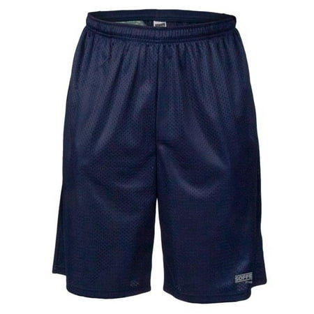Soffe - XT46 962MPBG4APSML Long Length Polyster Mesh Shorts for Men ...