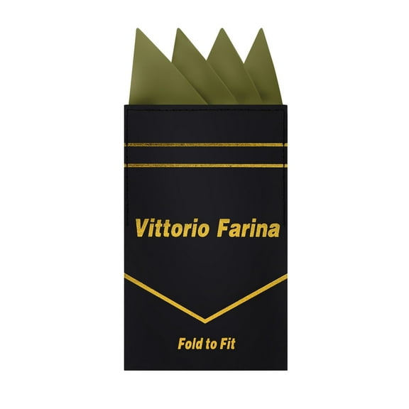 Vittorio Farina Pre-Folded Pocket Square (Four-Point)