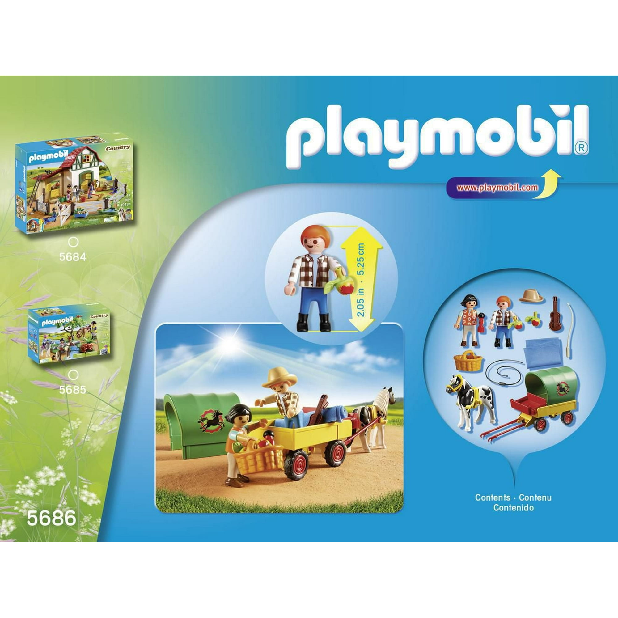 Playmobil Country 70512 pas cher, Balade à poney