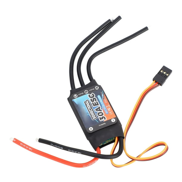 Bidirectional 30A Brushless ESC, 5V 2A BEC Output Handling 30A RC ESC