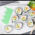 thumbnail image 2 of YSNOOWE 1000Pcs Imitation Grass for Sushi Green Realistic Modeling Reusable Easy to Clean, 2 of 8