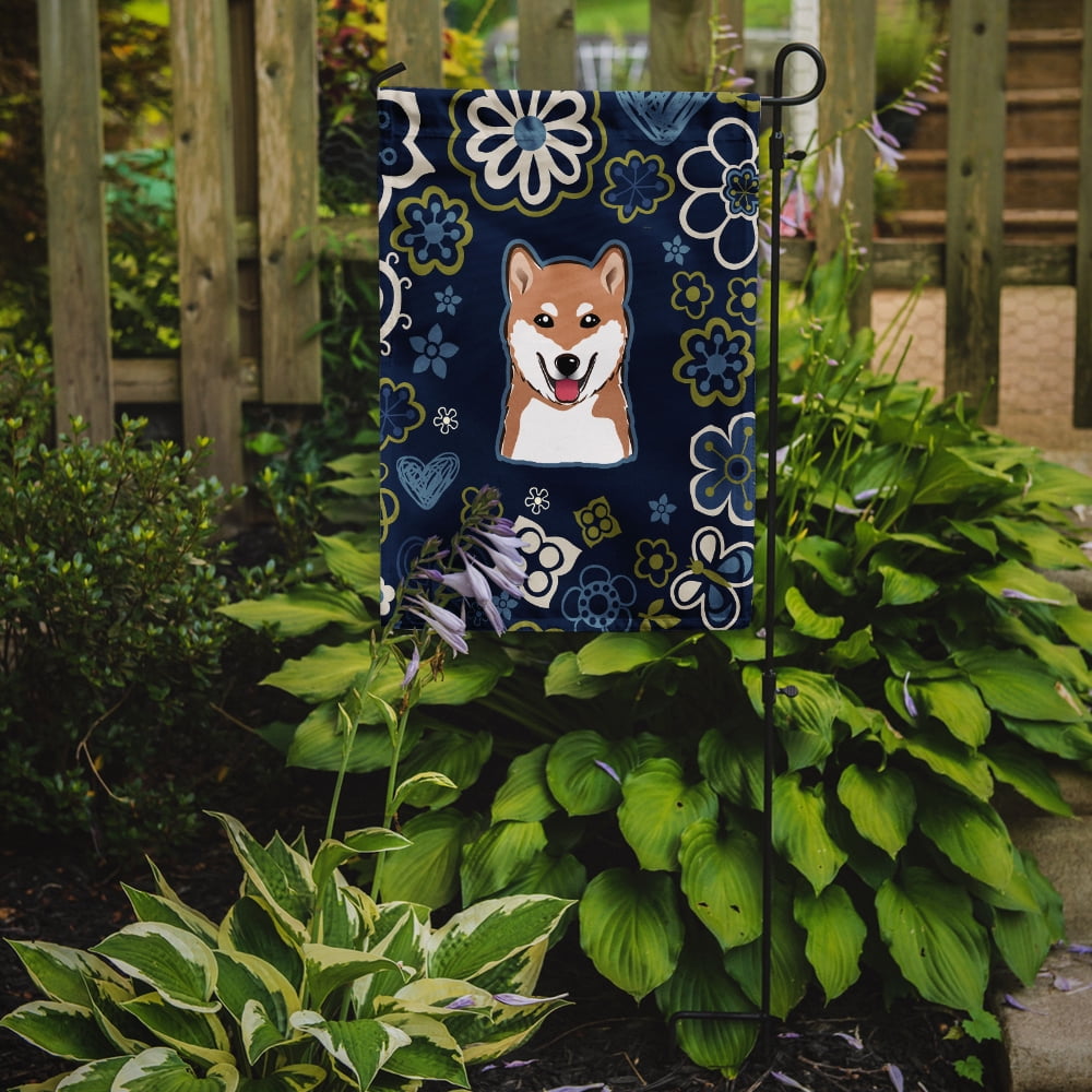 Drapeau De Jardin Chinois Shiba Inu - 30,5 X 45,7 Cm - Design