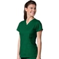 thumbnail image 1 of EON Haut de Blouse Médicale Col en V Uni pour Femmes COOLMAX, 1 of 2