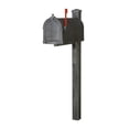 thumbnail image 2 of Special Lite Products SCB1015-SPK720-SW Berkshire Curbside Mailbox & Wellington with Direct Burial Mailbox Decorative Aluminum, 2 of 3
