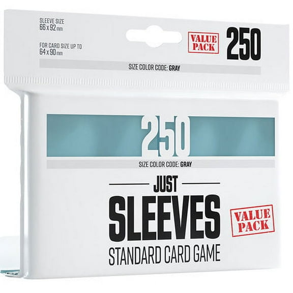 GameGenic: Just Sleeves - Value Pack Clear