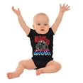 thumbnail image 3 of Cool Ready To Crush Monster Truck Bodysuit Jumper Boys Infant Baby Brisco Brands 12M, 3 of 7