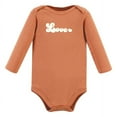 thumbnail image 5 of Hudson Baby Cotton Long-Sleeve Bodysuits, 3-Pack, Newborn- 24 Months, 5 of 5
