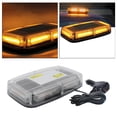 thumbnail image 1 of Luz estroboscópica LED, 12V-24V 6 luces LED de advertencia de seguridad intermitente y cable pies para elevadora - Todo lo que Amber Todo ámbar Yotijar Luz estroboscópica, 1 of 10