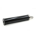thumbnail image 1 of Cuerpo 22mm Boquilla Silenciador Moto Tubo Escape Acero Inoxidable Negro Brillante Unique Bargains, 1 of 5
