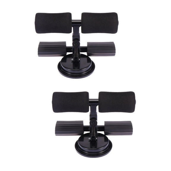 Set of 2 Adjustable Dumbbells Rack Sturdy Sit-up Tool