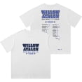 thumbnail image 1 of T-Shirts de Lavage Willow Avalon Southern Belle Raisin Hell Tour 2025 Unisexe en Coton à Manches Courtes, 1 of 6
