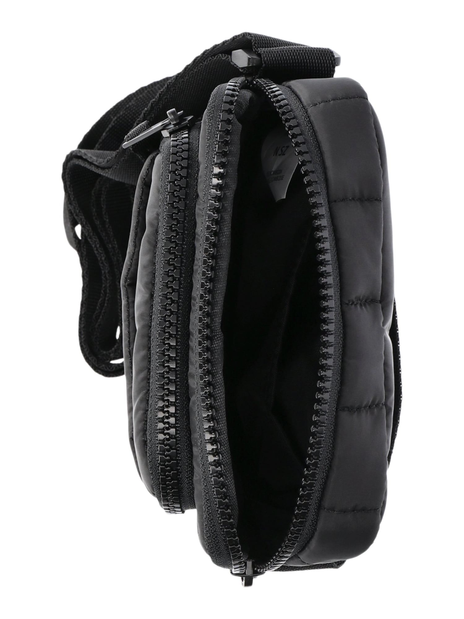 Reebok Women's Andrea Quilted Crossbody Bag, Black