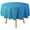 Blue Ombre, variant on Round Table Cloth Aqua Ombre Tablecloths Washable Table Cover for Kitchen Dinning Party Tabletop Modern Decoration,60inch
