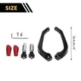 thumbnail image 4 of Protectores de Manos Universales de Aleación de Aluminio CNC de Unique Bargains - Protectores de Manillar de Alta Resistencia para Dirt Bike Motocross ATV Scooter Rojo, 4 of 7
